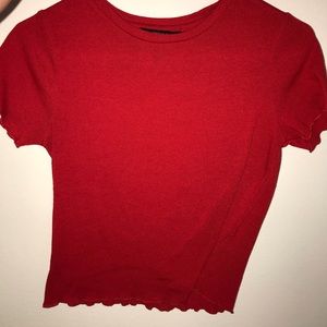 Red t shirt